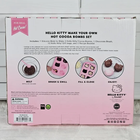 HELLO KITTY Make Your Own Hot Chocolate Bombs Set - Picture 5 of 12